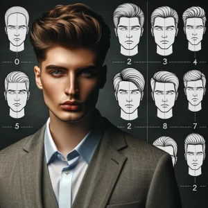 Frisuren für die runde Gesichtsform von Männern