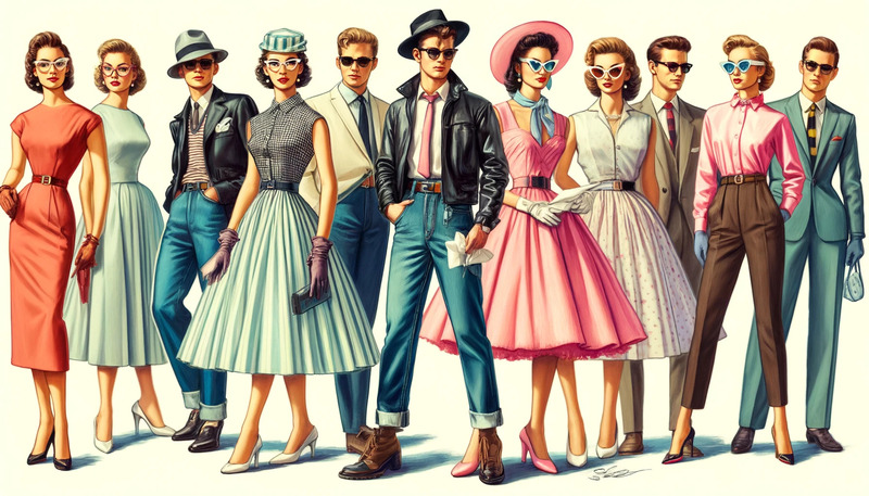 50er-Jahre-Mode im Überblick