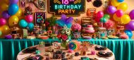 Party zum 18. Geburtstag