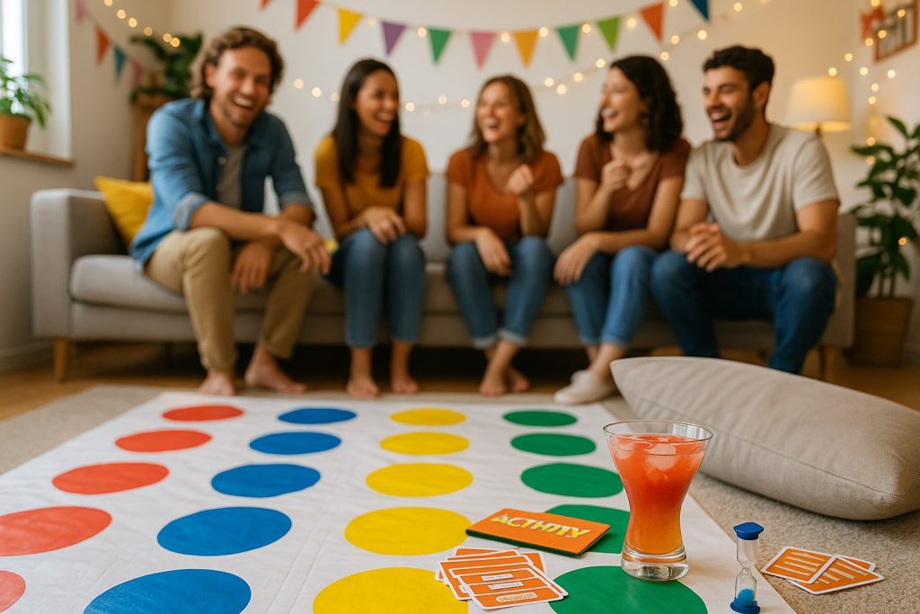 Die Klassiker der Partyspiele – mehr Spaß mit Twister, Wer bin ich? & Co