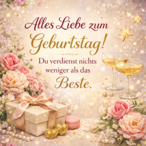 Ausgefallene Geburtstagswünsche für Frauen als Whatsapp-Bilder kostenlos